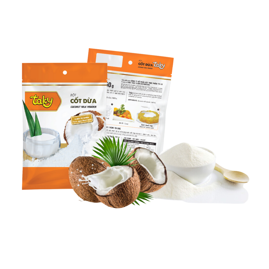  Bột cốt dừa Taky gói 50 g 