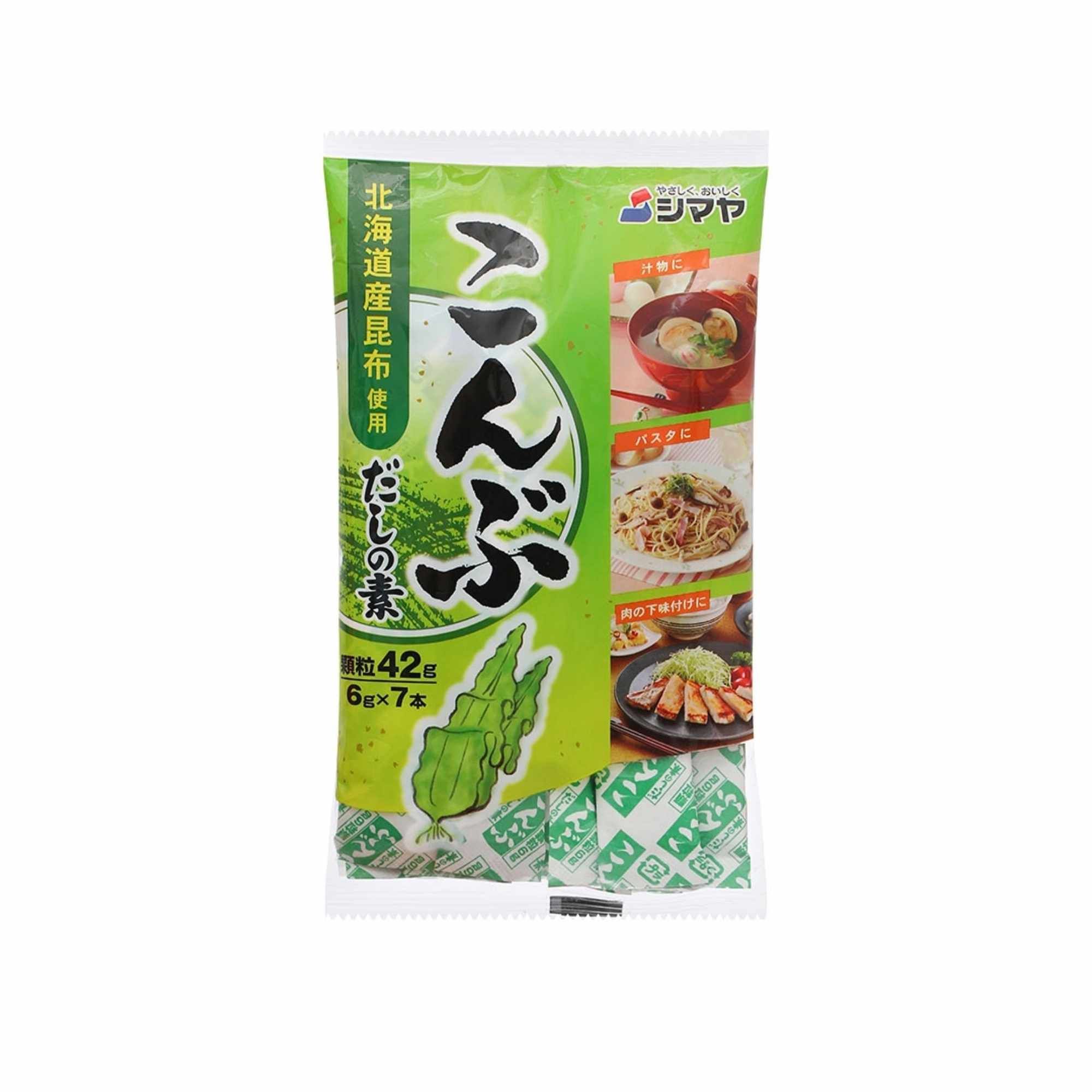  Bột nêm Dashi tảo bẹ Shimaya túi 42 g (7 x 6 g) 