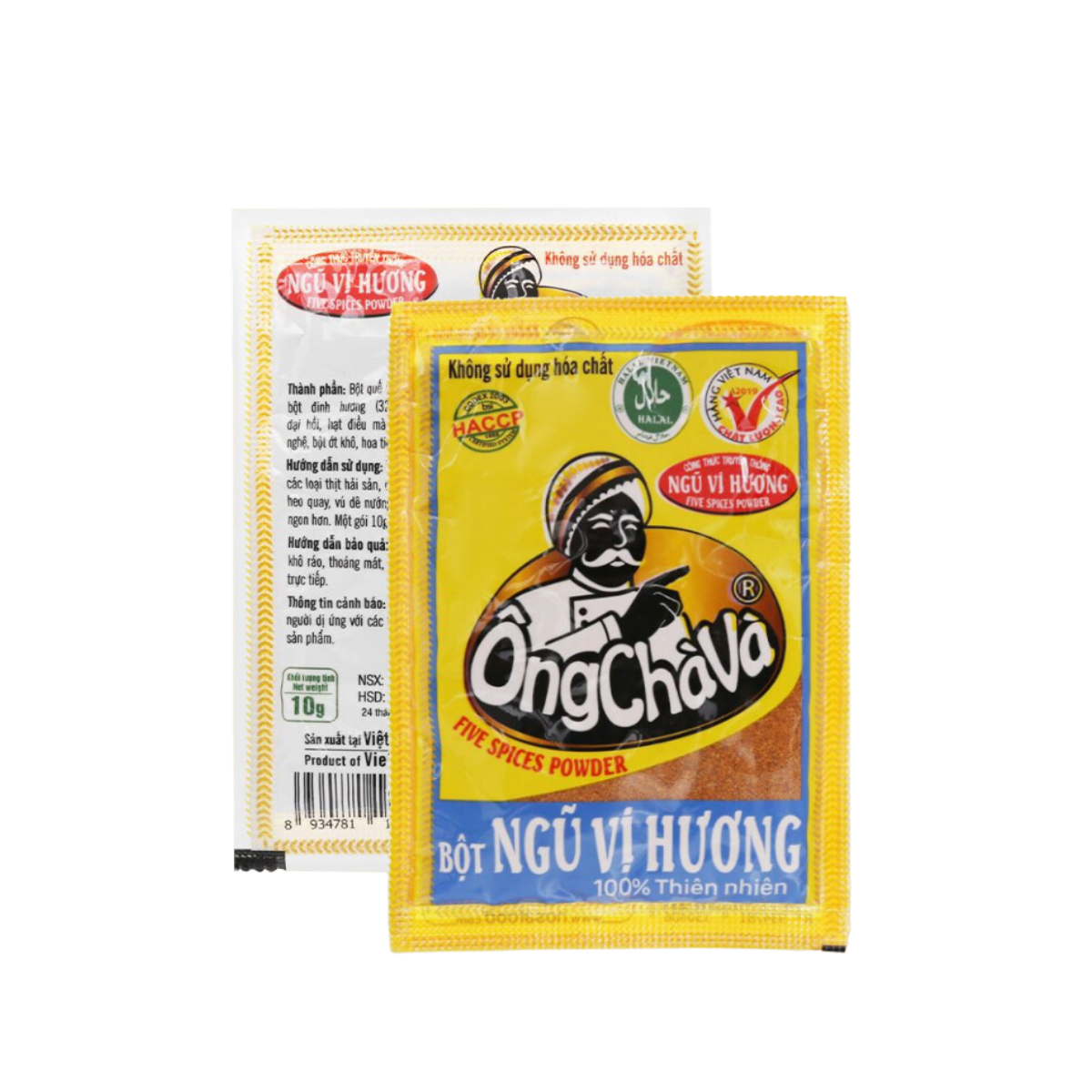  Bột ngũ vị hương Ông Chà Và 10g 