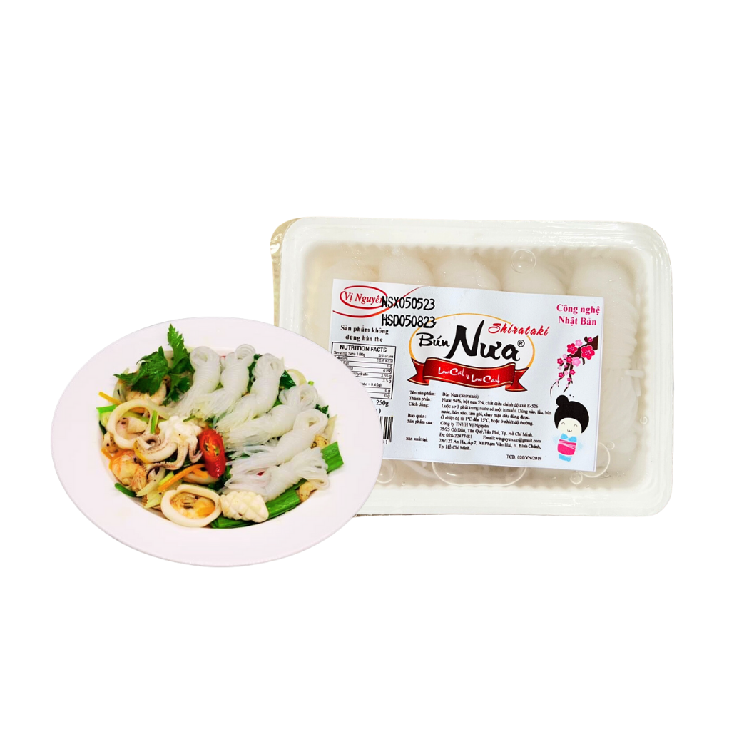  Bún nưa sirataki Vị Nguyên 240 g 