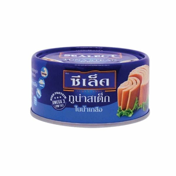 Cá Ngừ xắt khúc ngâm nước muối Sealect hộp 165 g