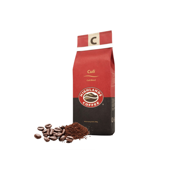 Cà phê rang xay Culi Highlands Coffee 200 g (I0000855)
