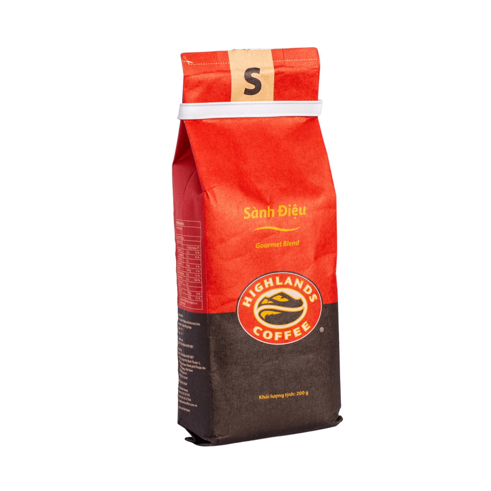  Cafe rang xay truyền thống Highlands 200g (I0000853) 
