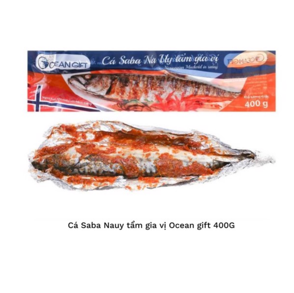 Cá Saba Nauy tẩm gia vị Ocean gift 400 g (I0007315)