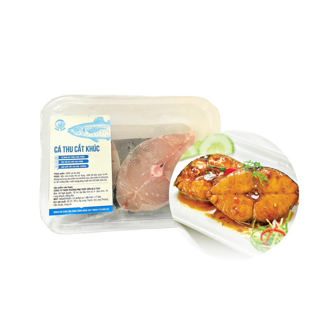  [Tươi] Cá thu cắt khúc Alo Fish 250G (I0018001) 