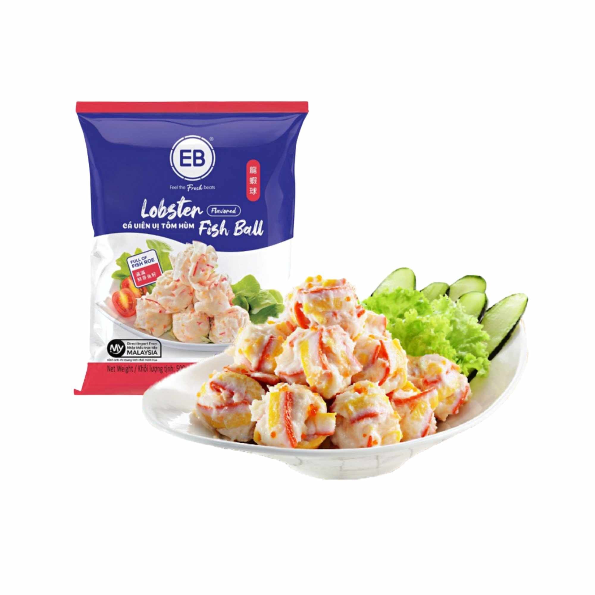  [Đông lạnh] Cá viên vị tôm hùm EB 