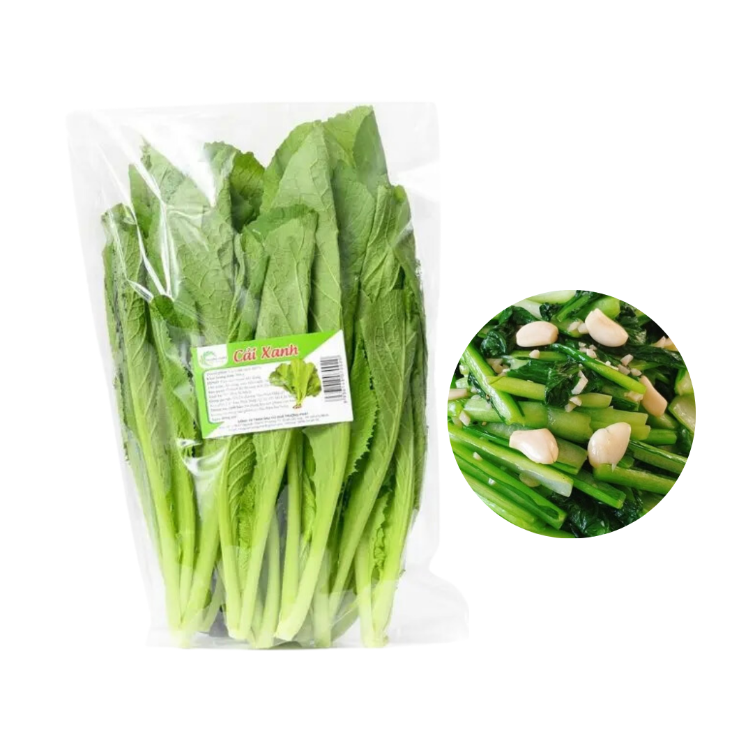  Cải bẹ xanh Vietgap Trường Phát 300 g 