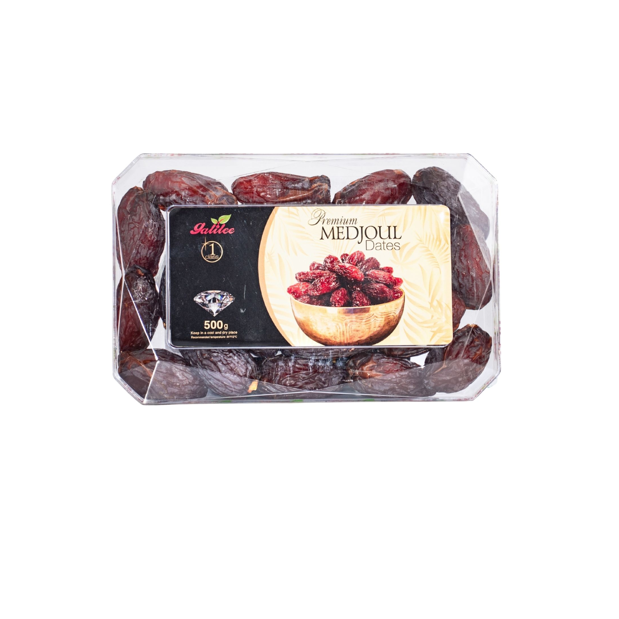  Chà là sấy dẻo Galilee Vip Premium Medjoul Dates 500 g (I0008038) 