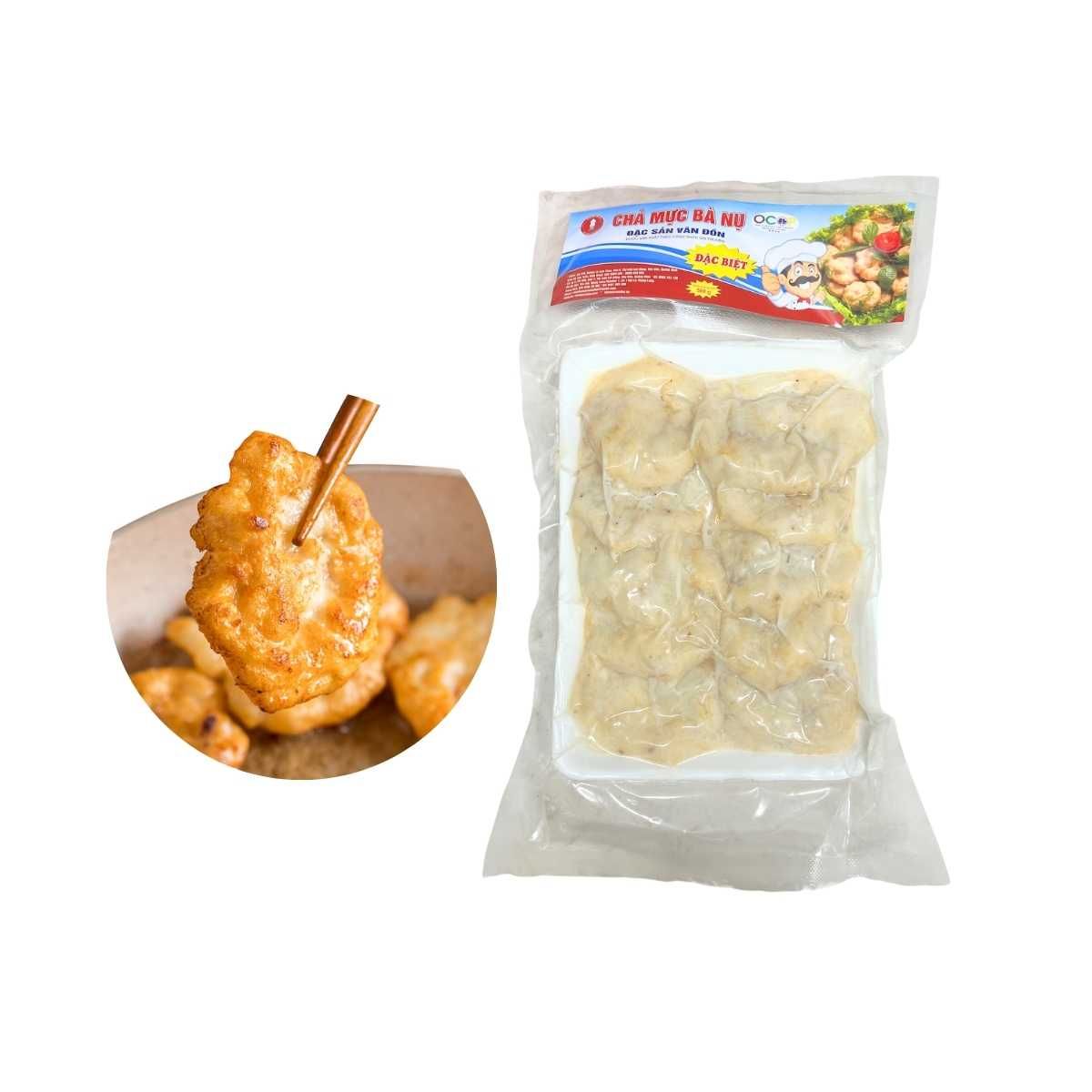  [Đông lạnh] Chả mực Bà Nụ - 500G (I0016439) 