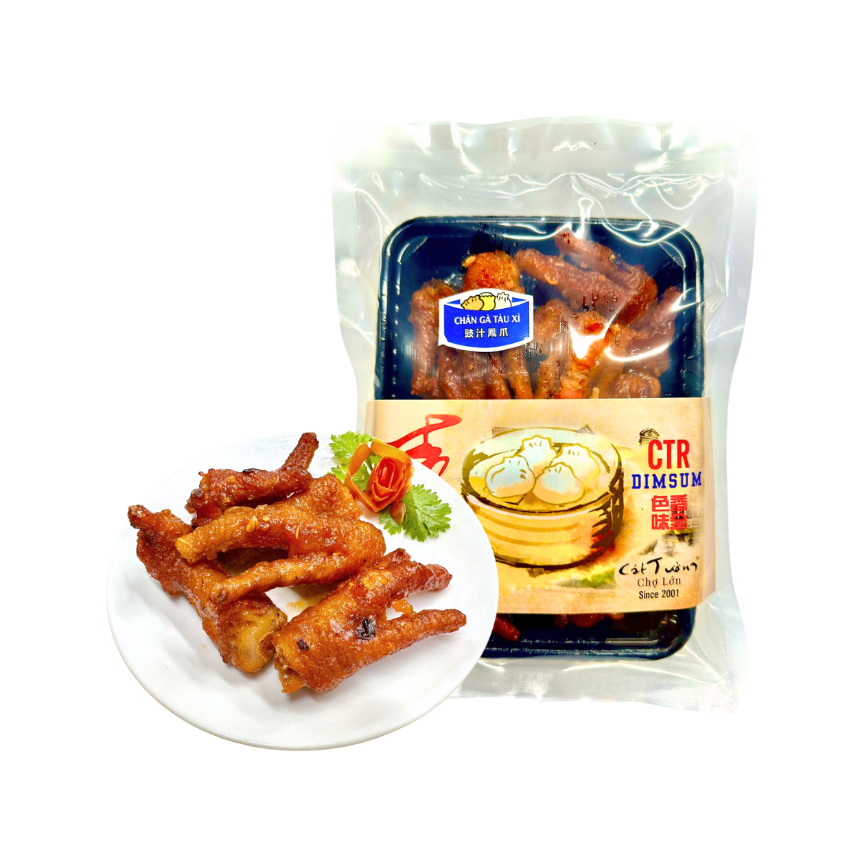  [Đông lạnh] Chân gà tàu xì CT 185G (I0020625) 