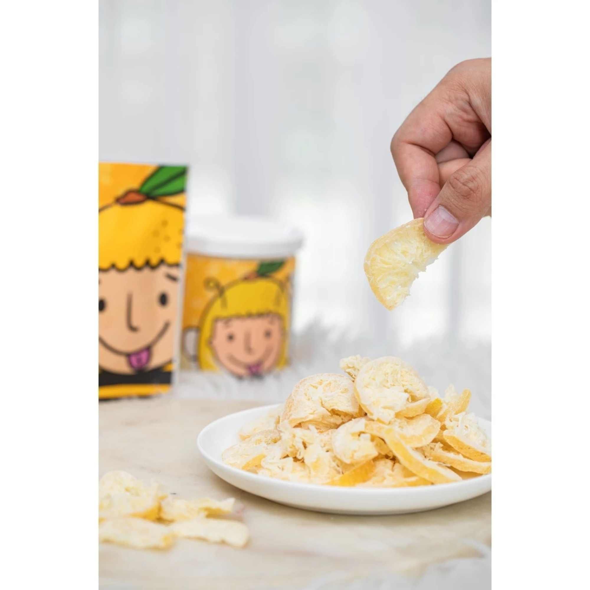  Chanh sấy tẩm mật ong Love Farm 120 g 