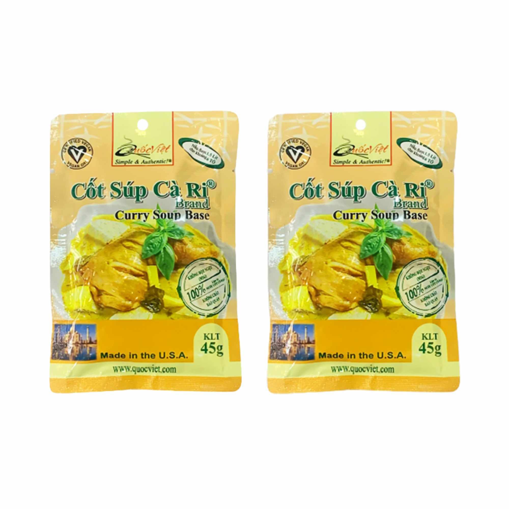  Cốt súp cà ri Quốc Việt 50 g 
