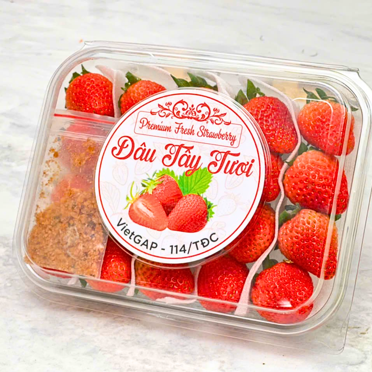  Dâu tây giống Mỹ - 300G/Hộp (I0016335) 