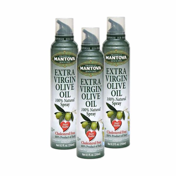 Dầu ăn dạng xịt olive siêu nguyên chất Mantova 250 ml (I0012198)