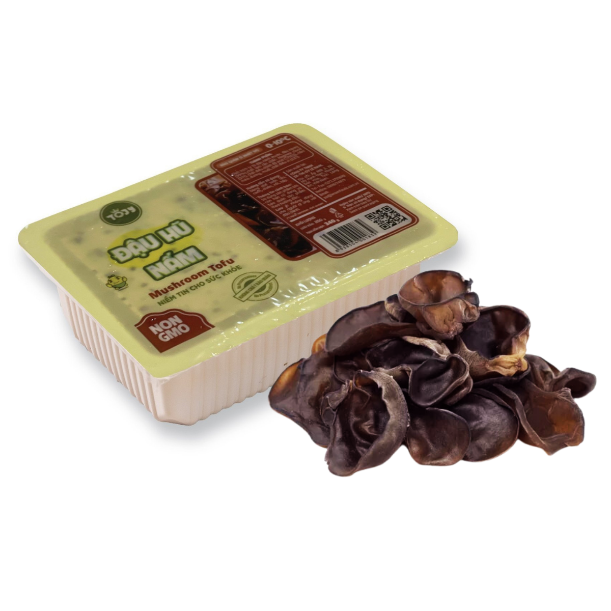  Đậu hủ nấm Tojy - 340G/Khay (I0016329) 