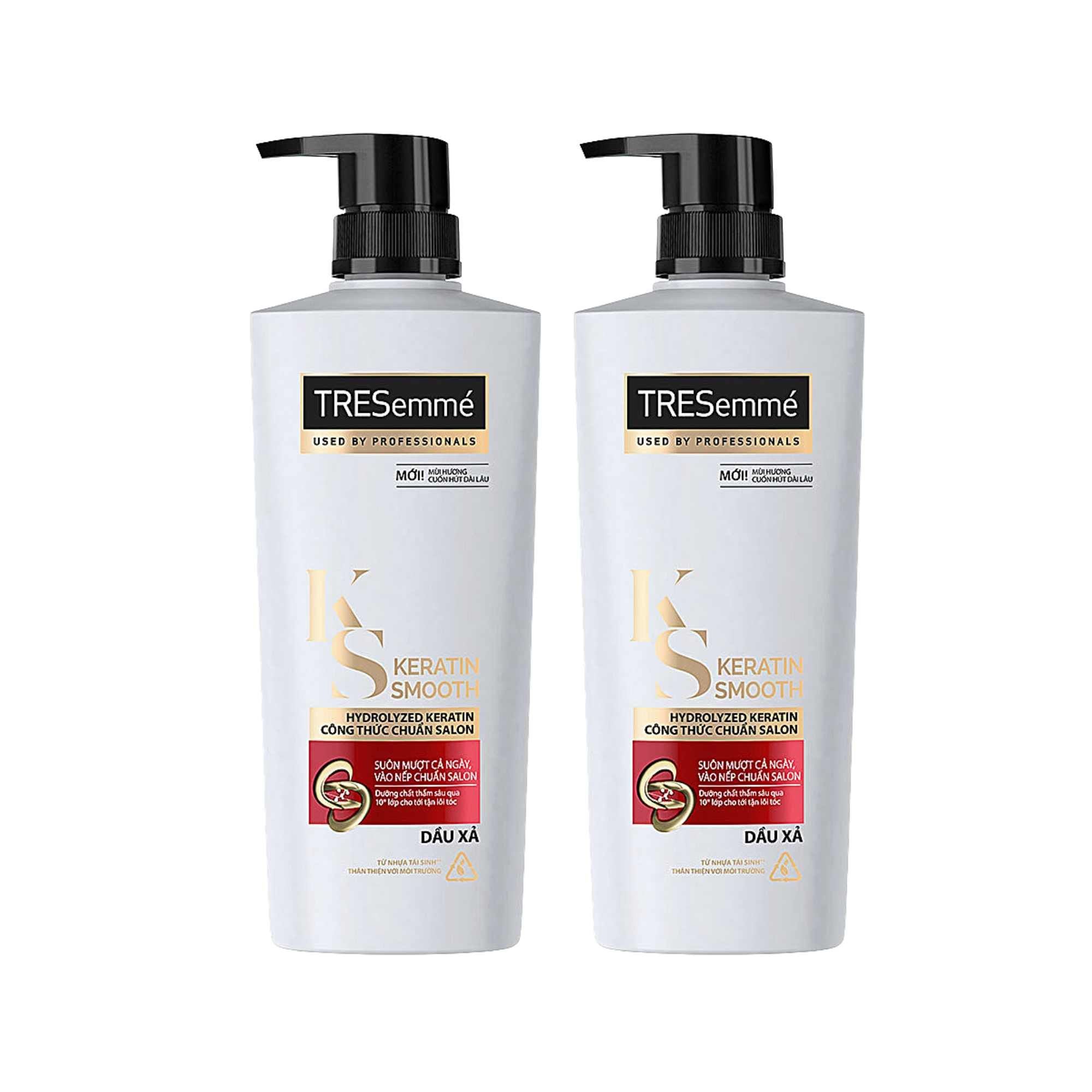  Dầu xả Tresemme vào nếp mượt mà 