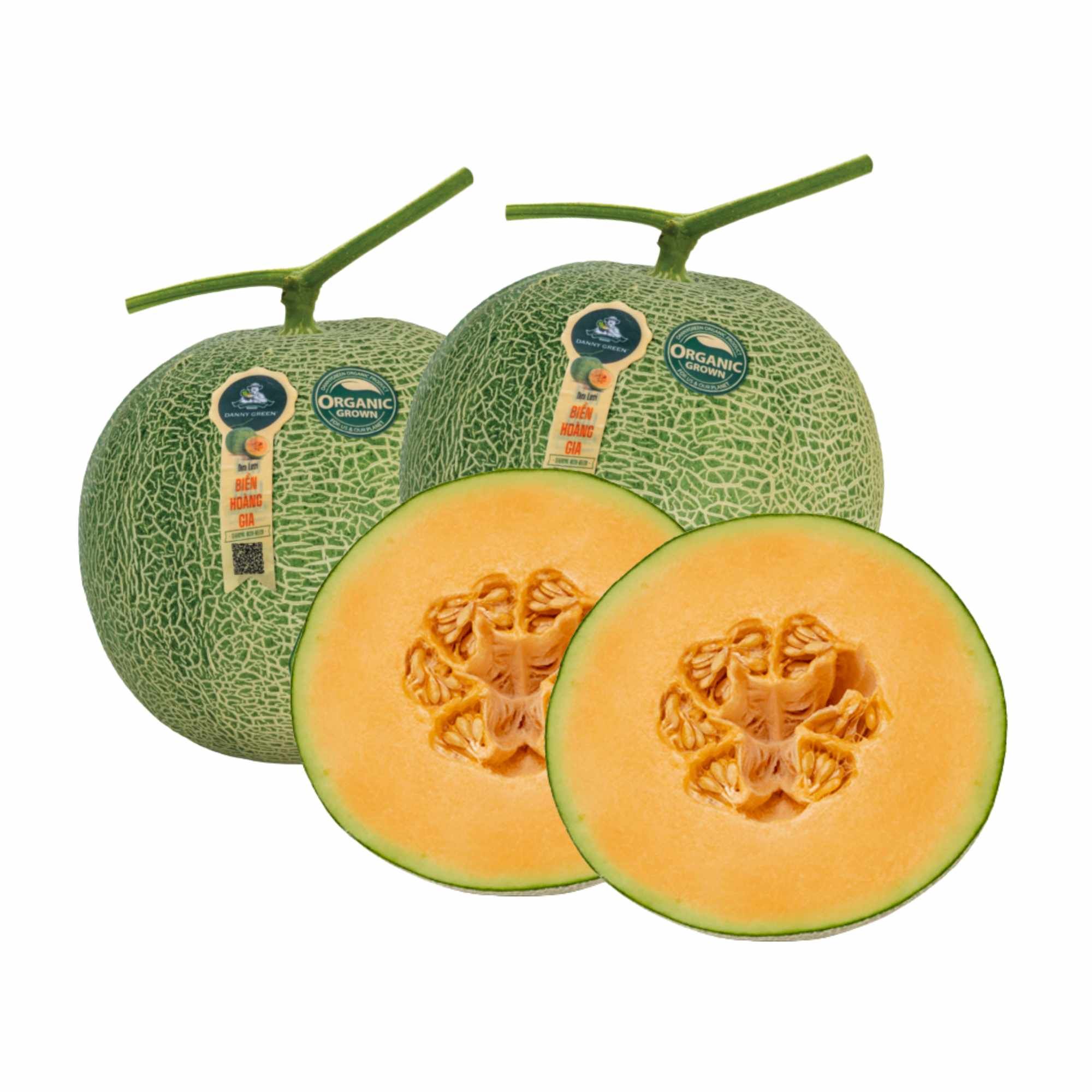 Dưa lưới biển Hằng Nga Danny Green Organic - 1.7Kg/Trái (I0011534) 