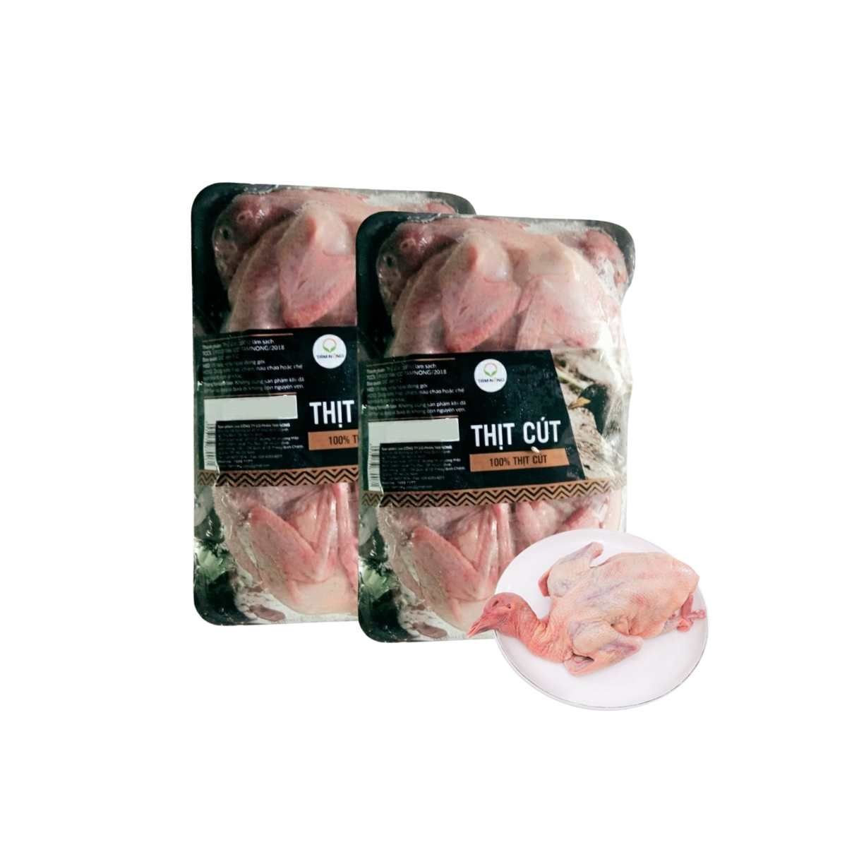  [Đông lạnh] Thịt chim cút Tam Nông 400- 500g (I0007969) 
