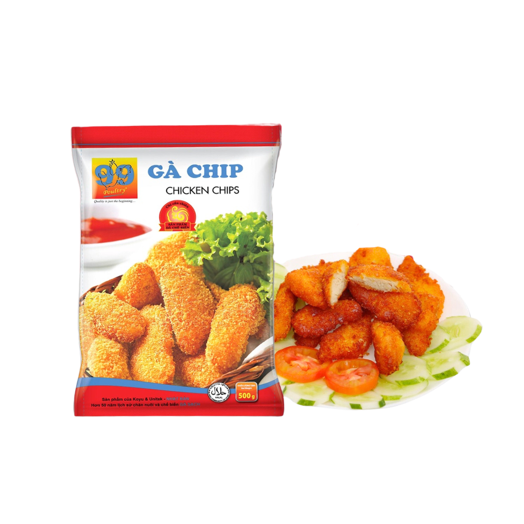  [Đông lạnh] Gà chips 99 Poutry 500 g 