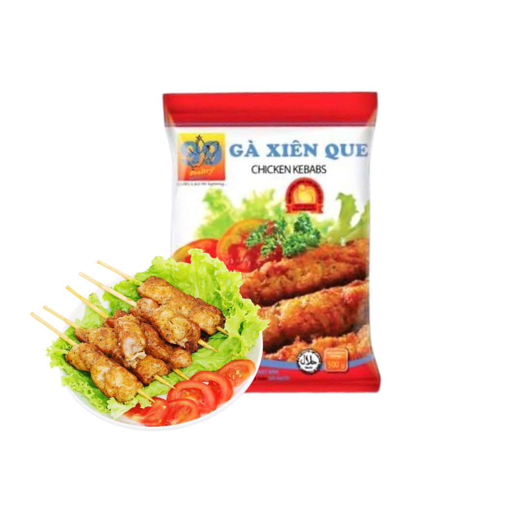 [Đông lạnh] Gà xiên que 99 Poultry 500 g 