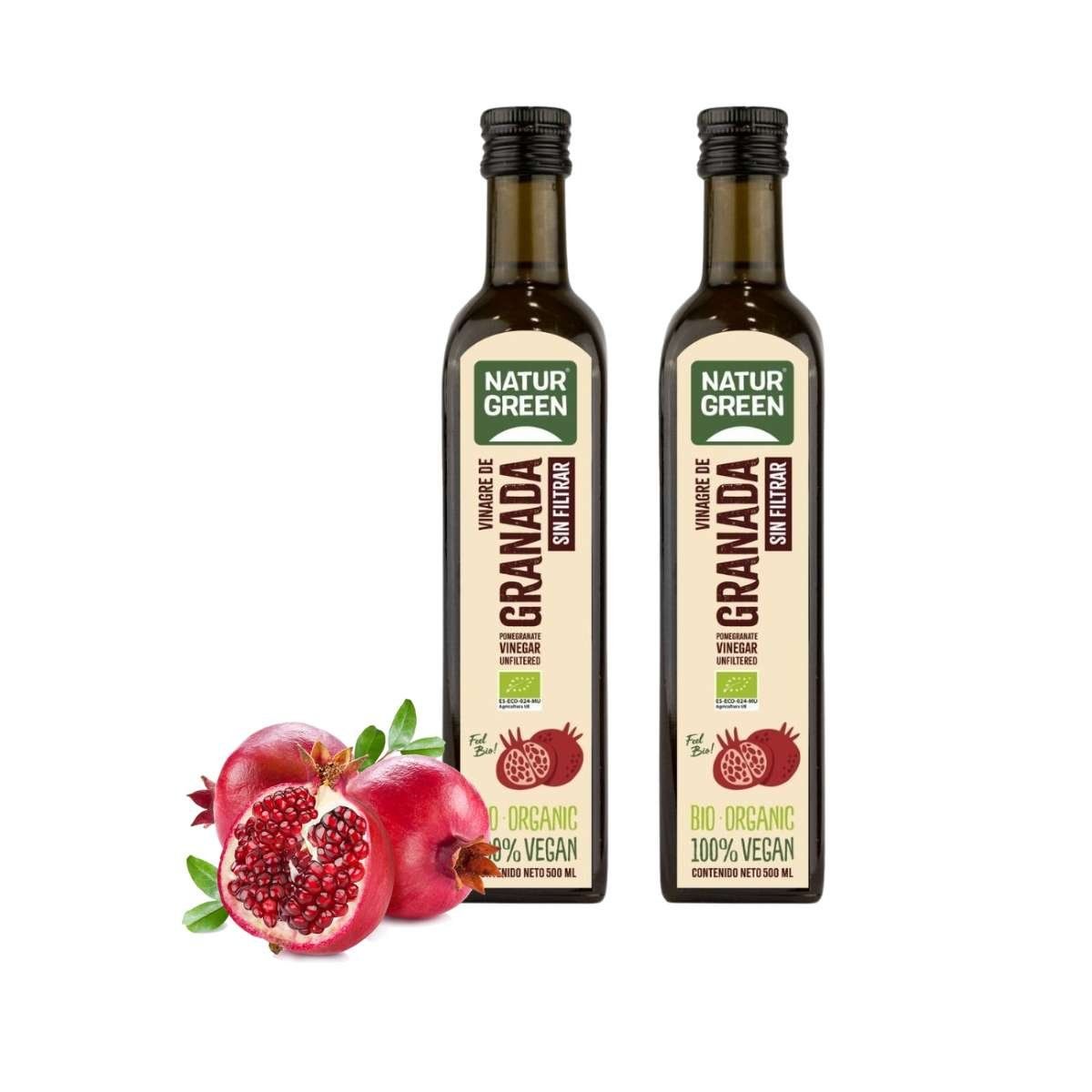  Giấm lựu hữu cơ Naturgreen 500ml 