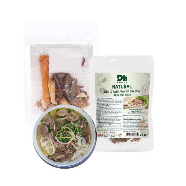 Gia vị nấu phở bò Sài Gòn DH Foods 25 g (I0001974)