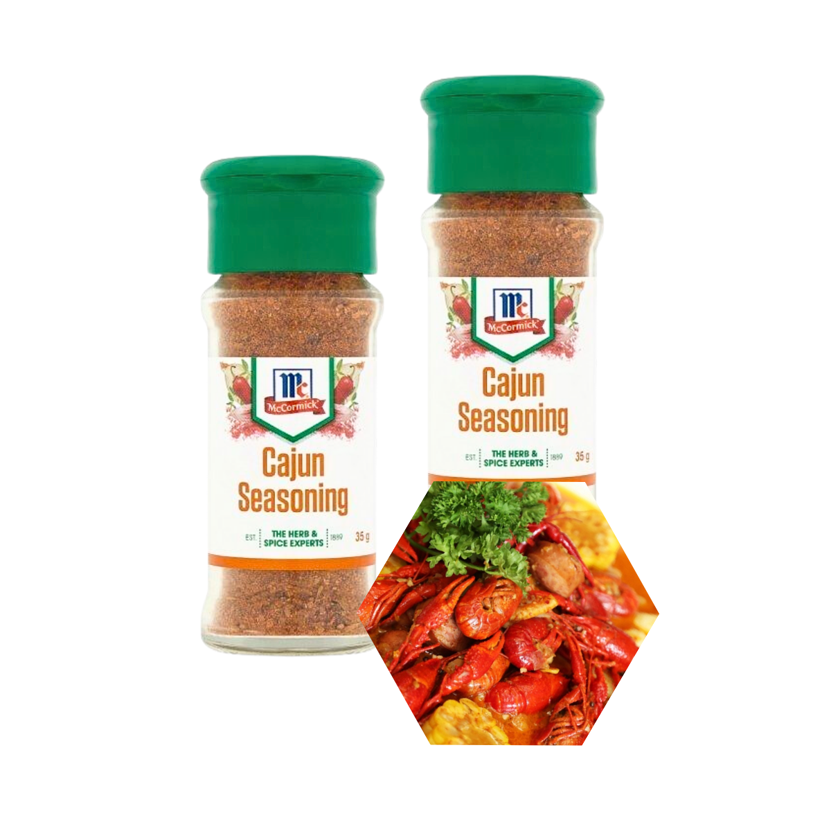  Gia vị tẩm ướp vị Cajun McCormick 35 g (I0002003) 