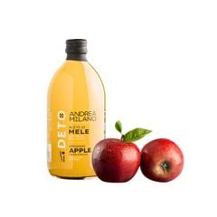 Giấm táo hữu cơ có giấm cái Milan 500 ml