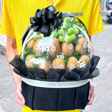  Giỏ Quà Kiwi Đám Tang Tông Trắng 