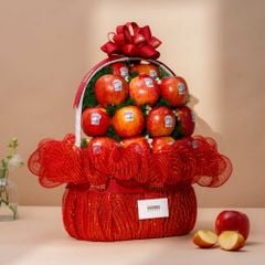 Giỏ quà Táo Envy tone đỏ tinh tế tại Farmers Market