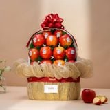  Giỏ quà Táo Envy tone vàng kem thanh lịch 