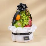  Giỏ Trái Cây Hỗn Hợp Tone Trắng Đen Tiêu Chuẩn 
