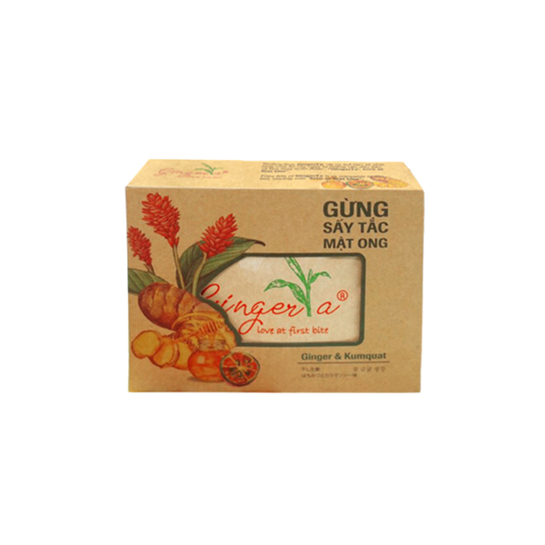 Gừng sấy tắc mật ong Nam Xanh 100g/Hộp