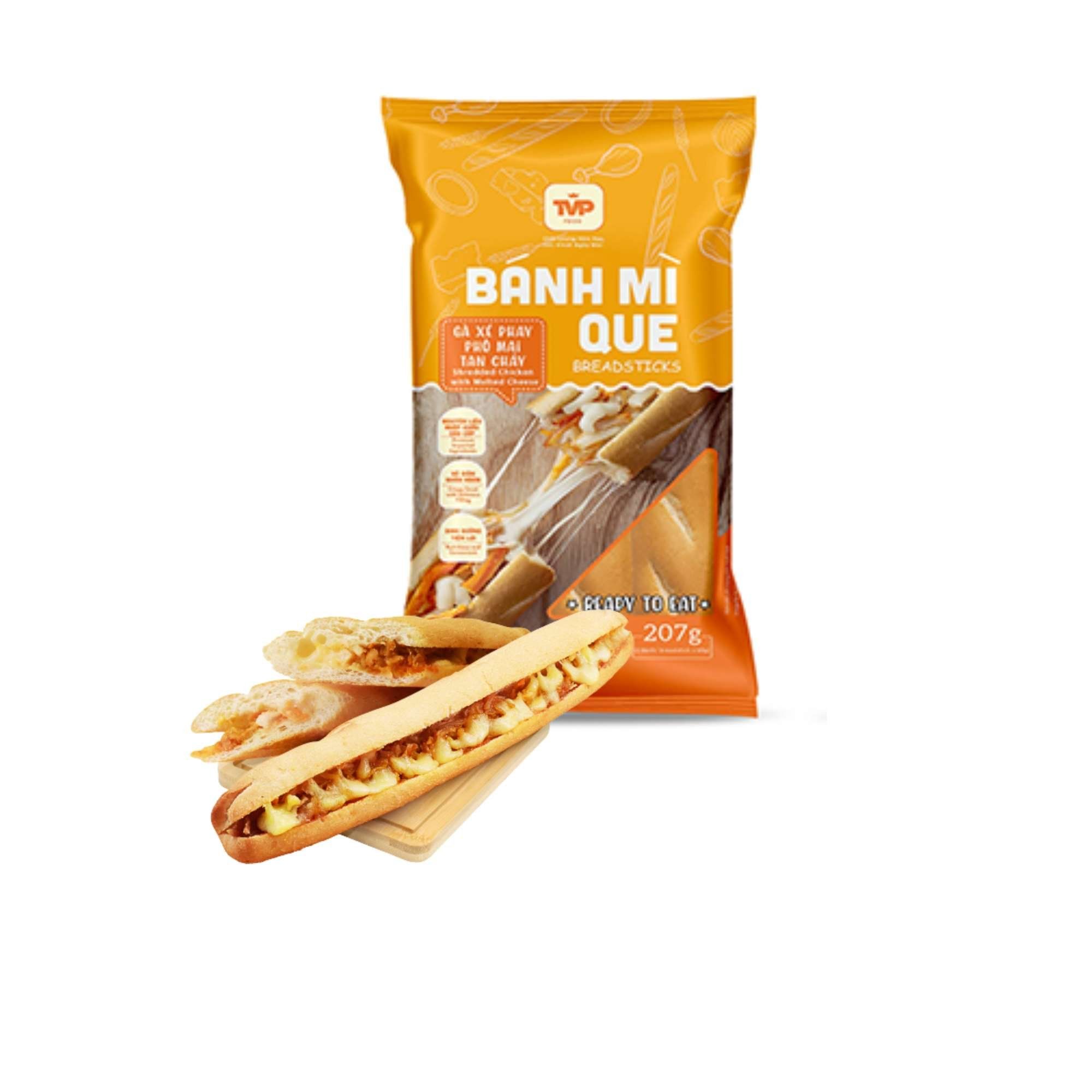  Bánh mì que gà xé phô mai TVP 207 g 