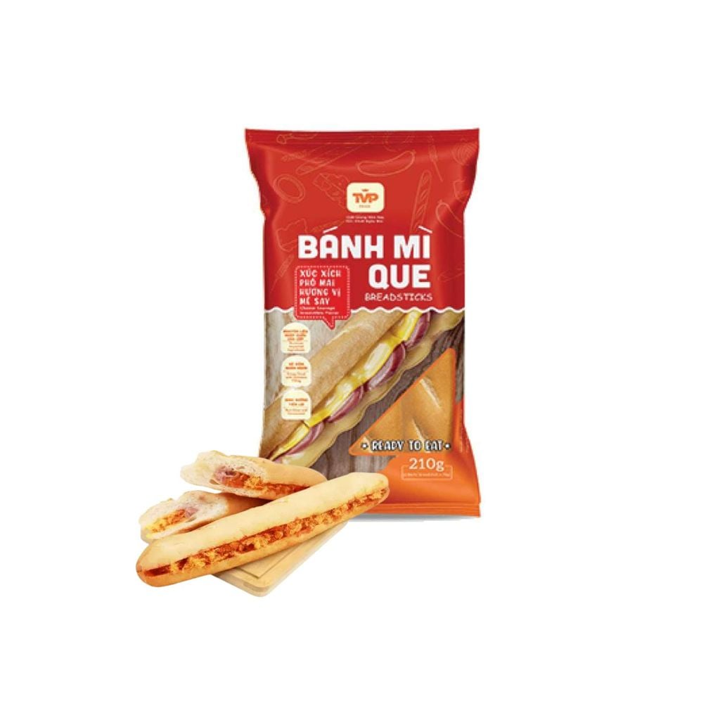  Bánh mì que xúc xích phô mai TVP 210 g 