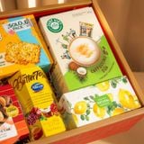  Hộp Quà Bánh Kẹo Và Hạt Tone Đỏ Cơ Bản 