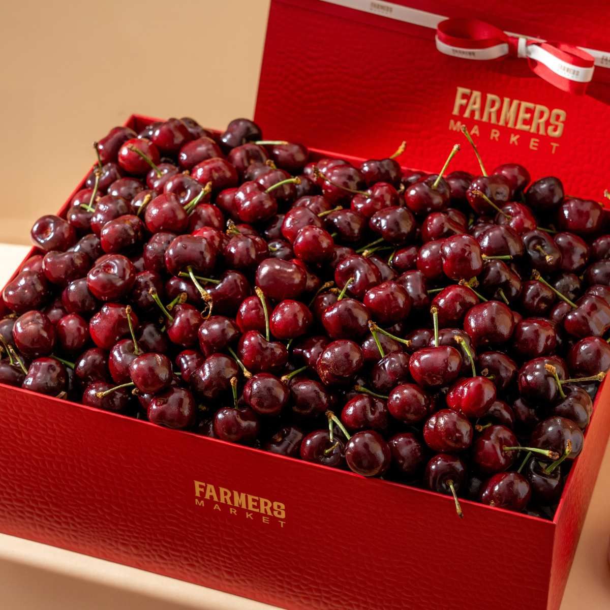  Hộp Quà Cherry Đỏ Tone Đỏ Cao Cấp 