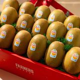  Hộp quà Kiwi vàng tone đỏ tinh tế 