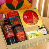  Hộp Quà Rượu Vang Đỏ và Khô - Mật Ong Phong Cách Nhật Thanh Lịch 
