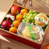  Hộp Quà Sầu Riêng Và Trái Cây Các Loại Tone Đỏ Tiêu Chuẩn 