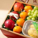  Hộp Quà Sầu Riêng Và Trái Cây Các Loại Tone Đỏ Tiêu Chuẩn 