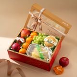  Hộp Quà Sầu Riêng Và Trái Cây Các Loại Tone Đỏ Tiêu Chuẩn 