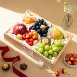 Hộp Quà Trái Cây Hỗn Hợp Và Socola Thanh Lịch 