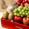Hộp Quà Trái Cây Tươi Tone Đỏ Tiêu Chuẩn tại Farmers Market