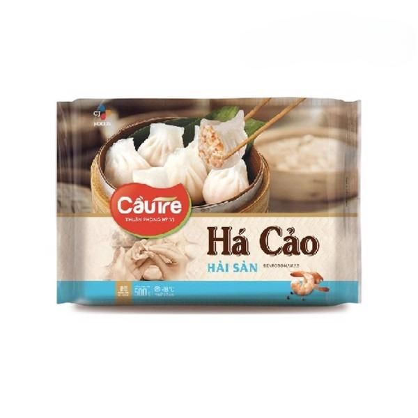  [Đông lạnh] Há cảo Hải Sản Cầu Tre 500 g (I0005489) 