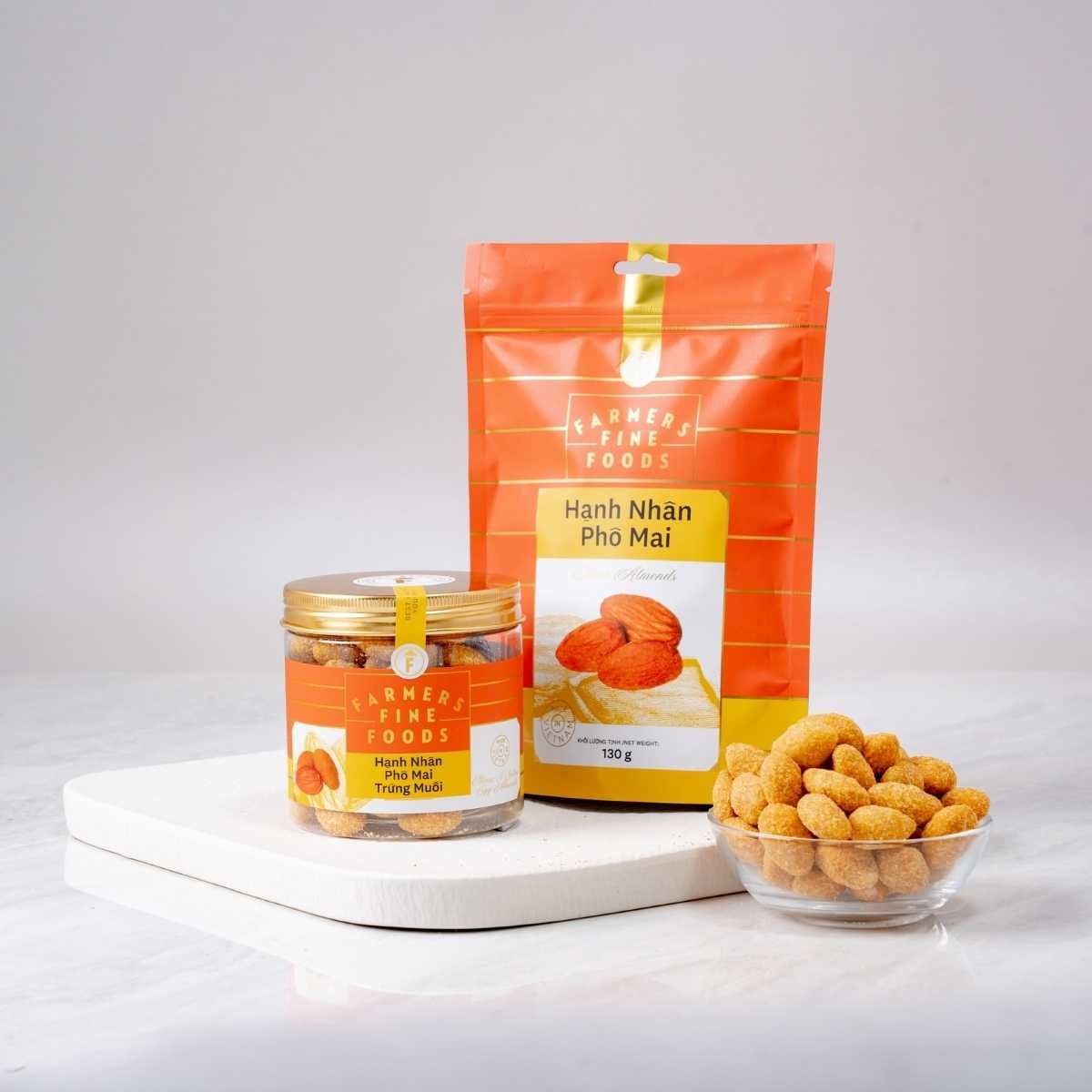  Hạnh nhân phô mai Farmers Fine Foods 130 g 