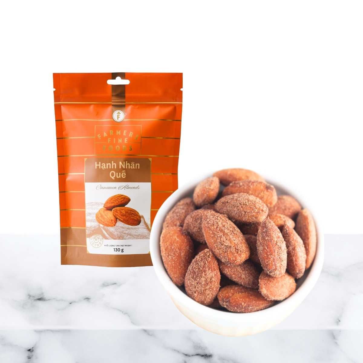  Hạnh nhân quế Farmers Fine Foods 130 g 