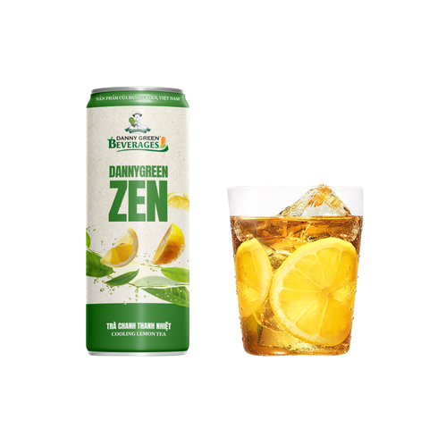  [Combo 6 Lon] Trà chanh thanh nhiệt DannyGreen lon 320ml 
