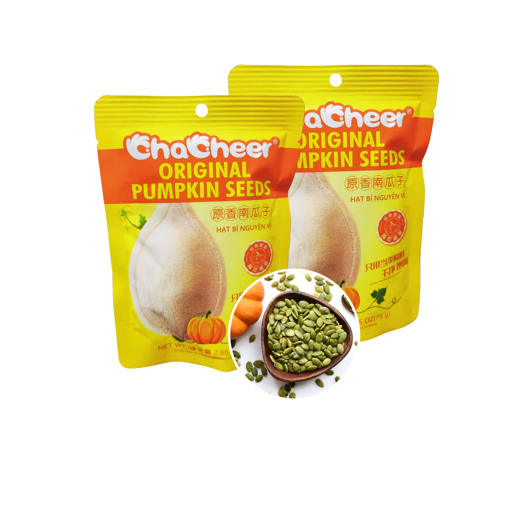  Hạt bí nguyên vị Chacheer 75g 