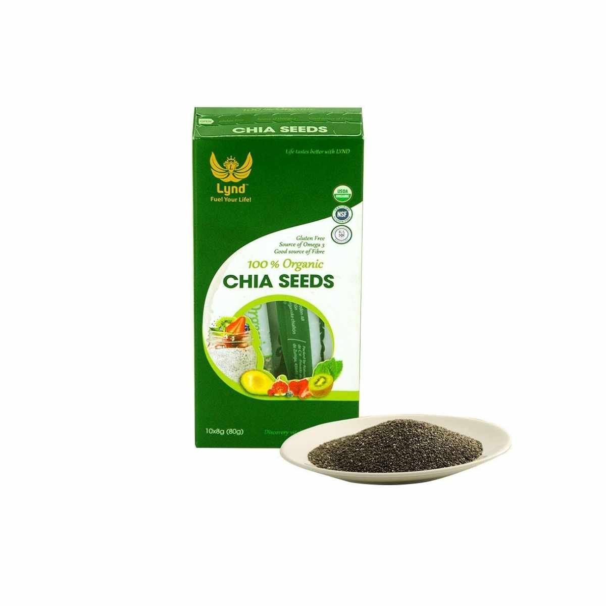 Hạt chia Lynd hộp 80 g 